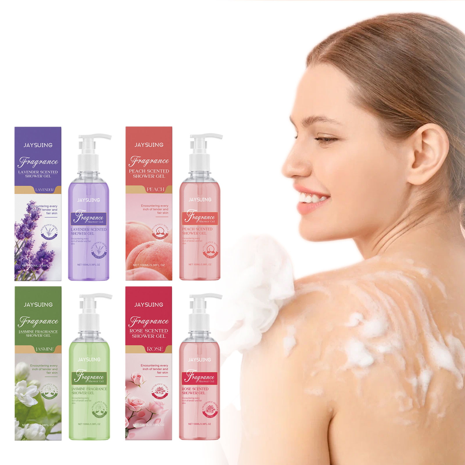 Perfume Fragrance Body Wash - Gel de banho perfumado para lavagem