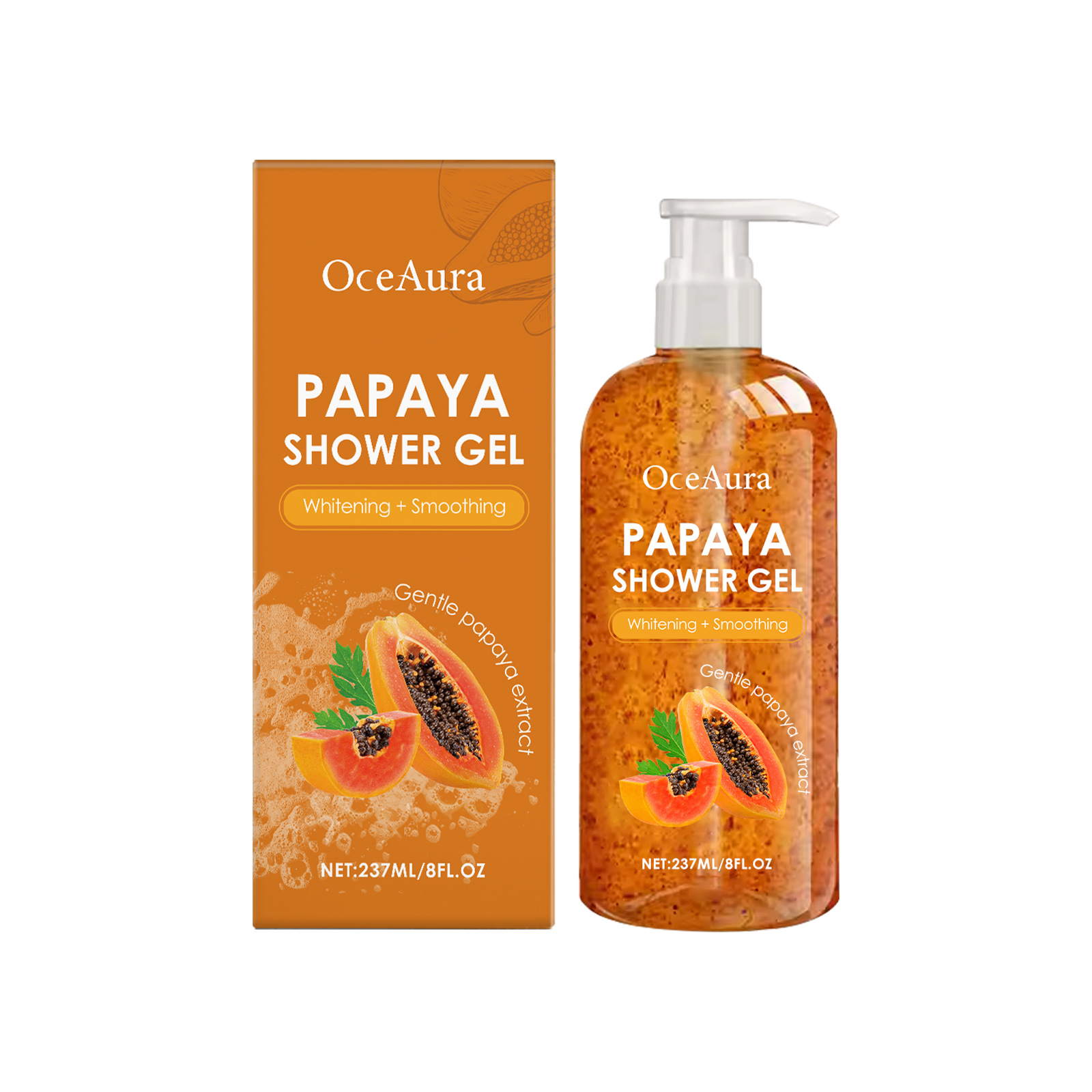 Perfume Fragrance Body Wash - OCEAURA Sabonete Líquido Perfumado para o