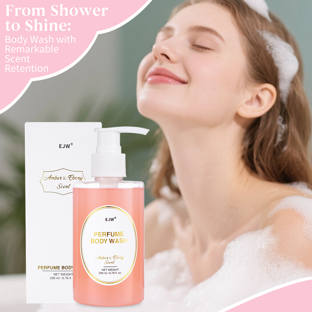 Perfume Fragrance Body Wash - Gel de Banho Perfumado EJW Amber