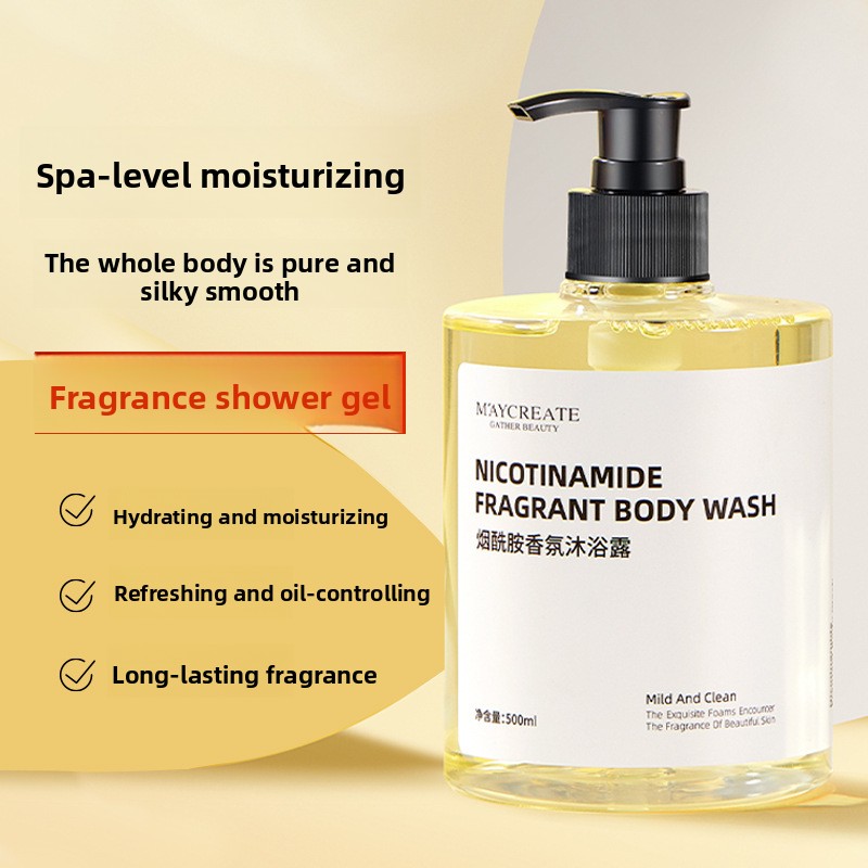 Perfume Fragrance Body Wash - Sabonete Líquido Corporal com Niacinamida, Hidratante