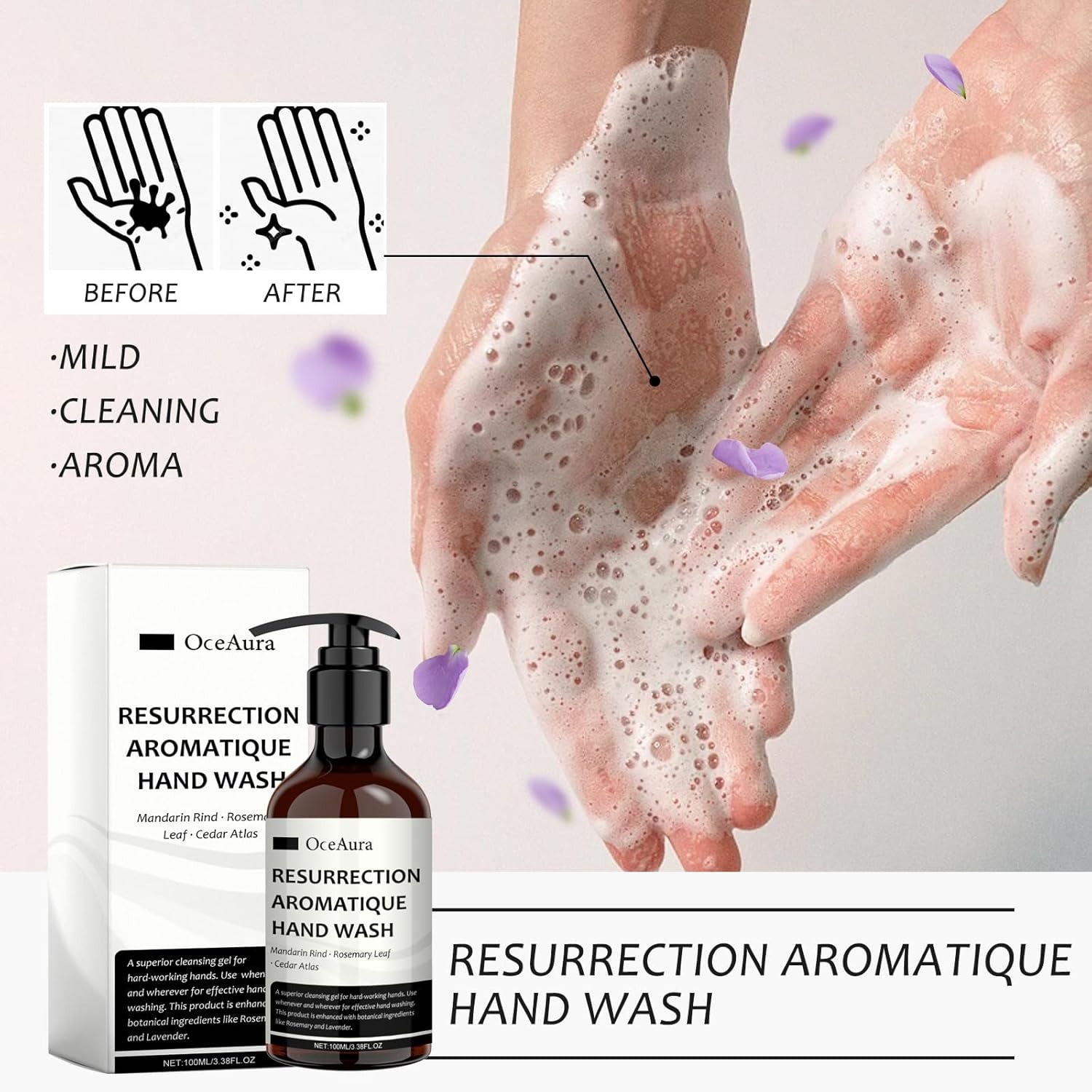 100ml desinfetante para as mão - Perfume Fragrance Body Wash avaliação e preço
