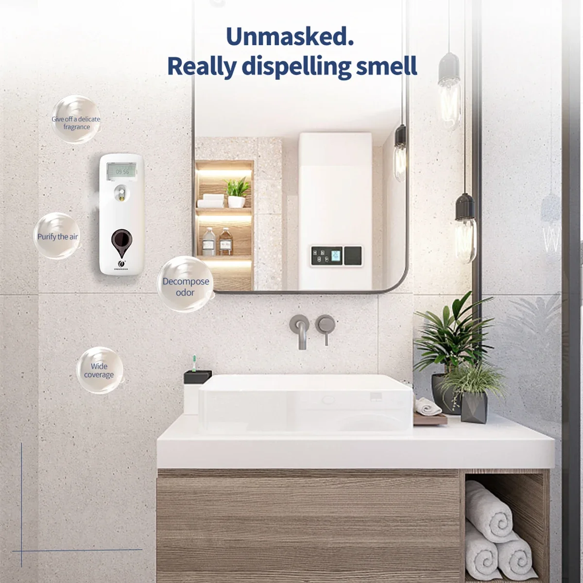 Dispensador de ambientador líq - Perfume Fragrance Machine avaliação e preço