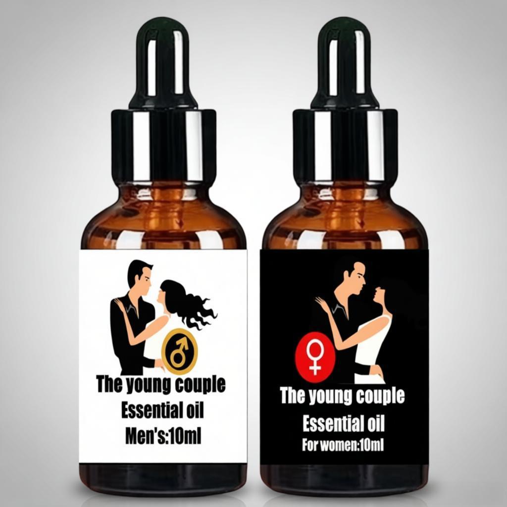Jovem casal feromônio óleo ess - Perfume Fragrance Enhancer avaliação e preço